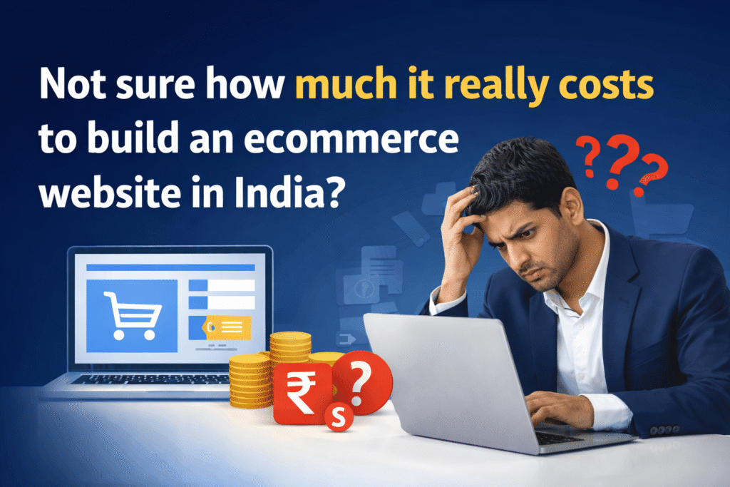 Ecommerce Website Development Cost in India