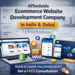 professional ecommerce website development for small businesses in India and Dubai using Shopify and WooCommerce